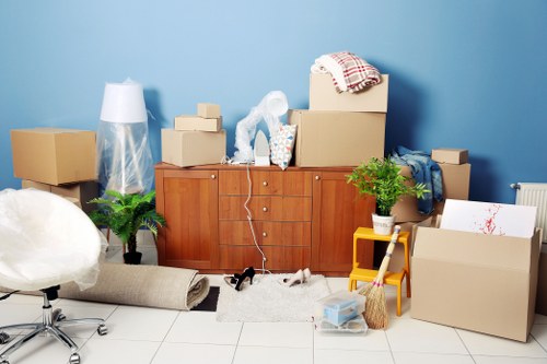 Same day removals team handling a Balham flat move