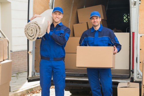Balham moving team managing a residential relocation with efficiency