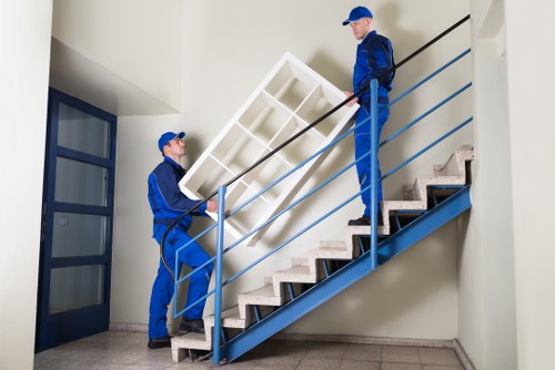 Removal team planning a local house move in Balham