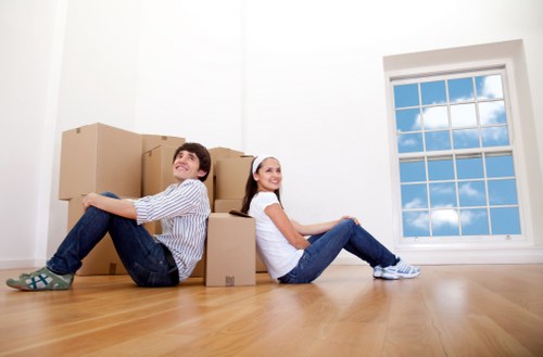 Balham local movers handling a flat move