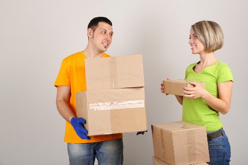 Local moving team handling a flat removal in Balham